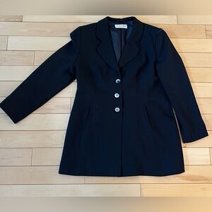 JACQUES VERT Black Blazer size 10